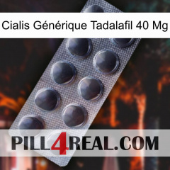 Cialis Générique Tadalafil 40 Mg 30